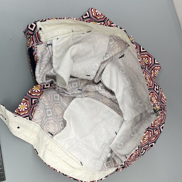 Crown And Ivy Shorts Stretch Geometric Multicolor Womens 6 - Picture 4 of 10